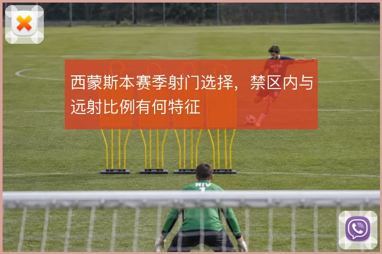 西蒙斯本赛季射门选择，禁区内与远射比例有何特征